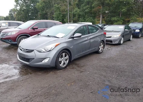 2013 Hyundai Elantra Gls from USA, damaged, VIN 5NPDH4AE8DH371279